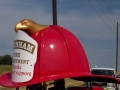 Fire Helmet Sign